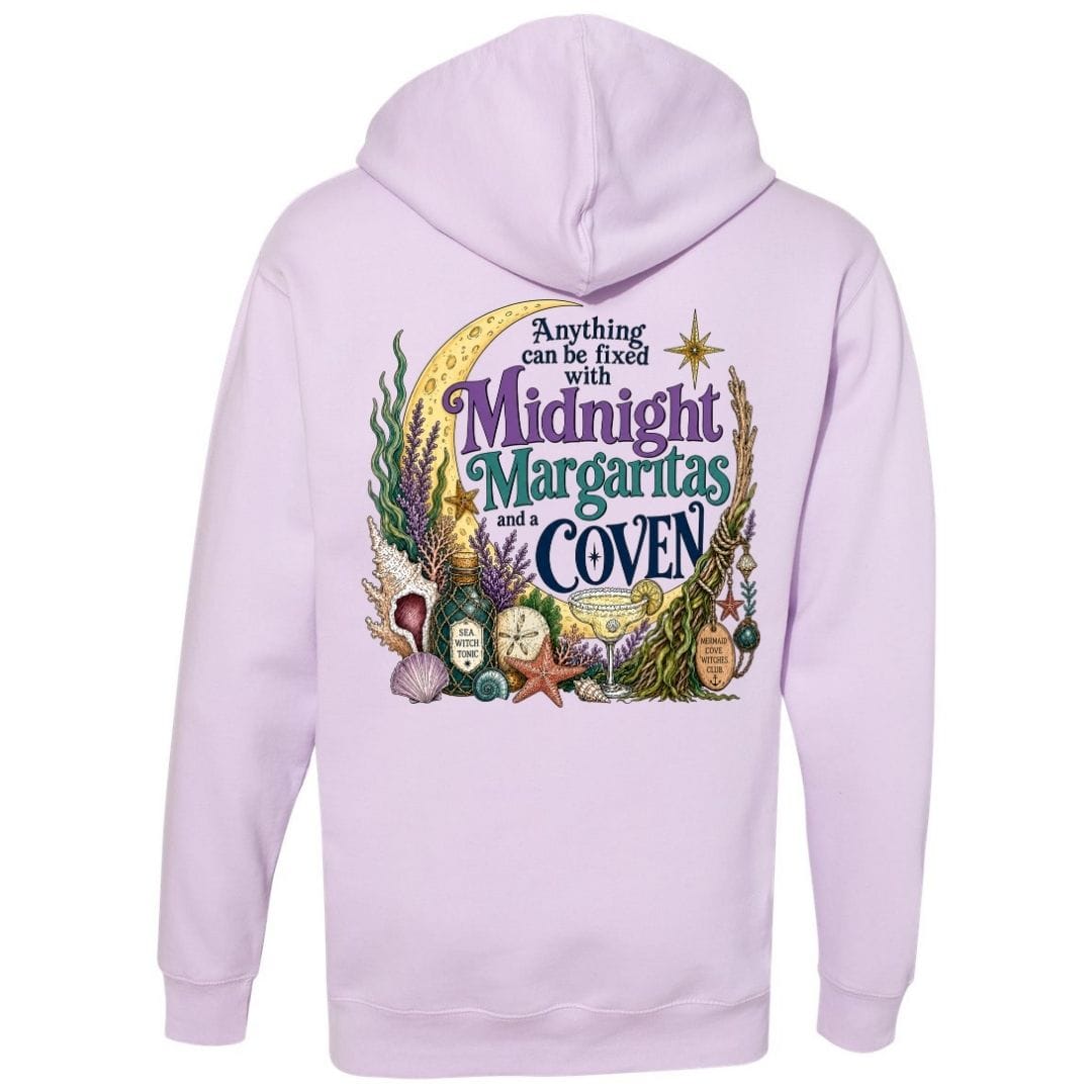 Mountains & Mermaids The Mermaid Coven Pullover Hoodie Small / Lavender