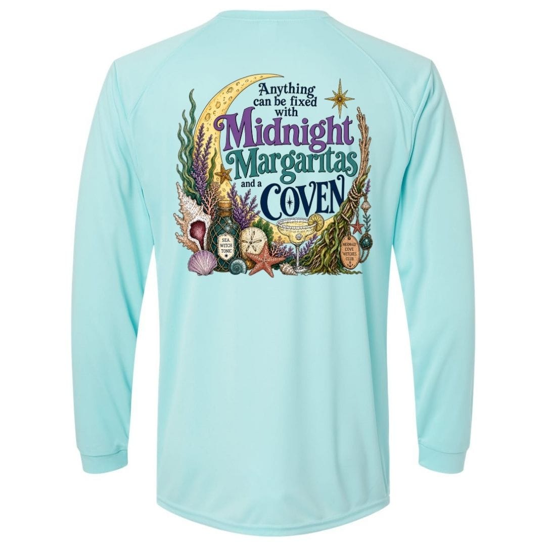 Mountains & Mermaids The Mermaid Coven Unisex UPF 50+ Sun Shirt Small / Aqua
