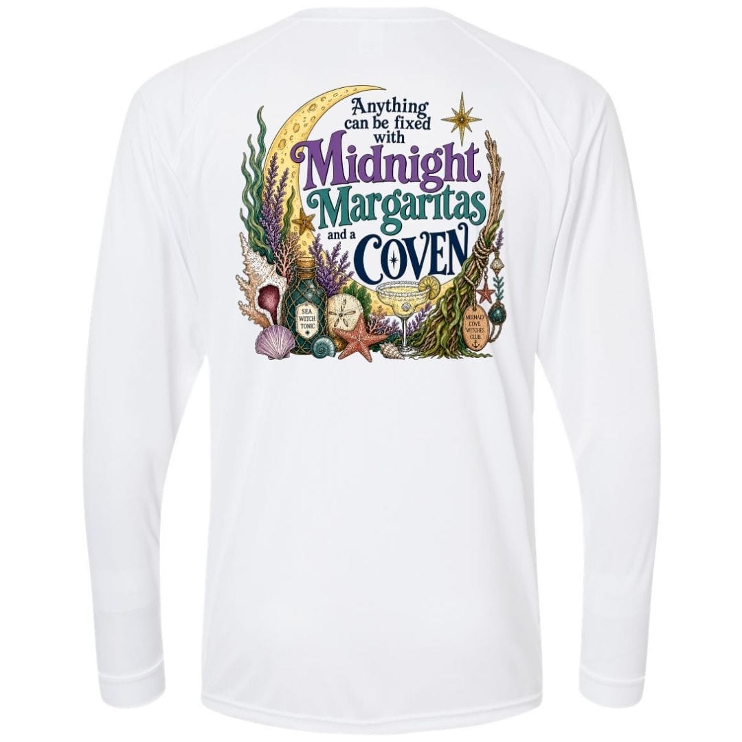 Mountains & Mermaids The Mermaid Coven Unisex UPF 50+ Sun Shirt Small / White