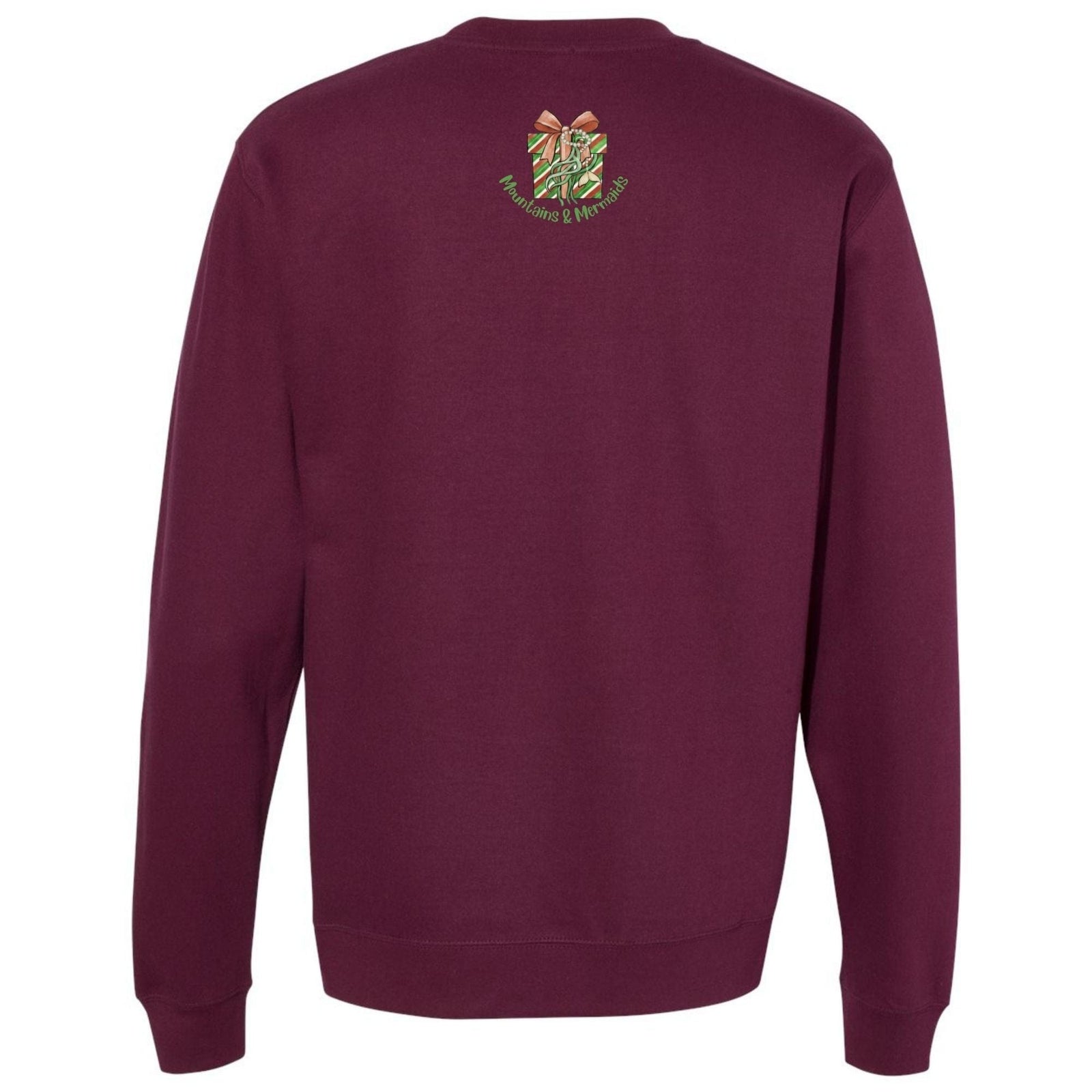 Mountains & Mermaids Tis The Season Crewneck Sweatshirt