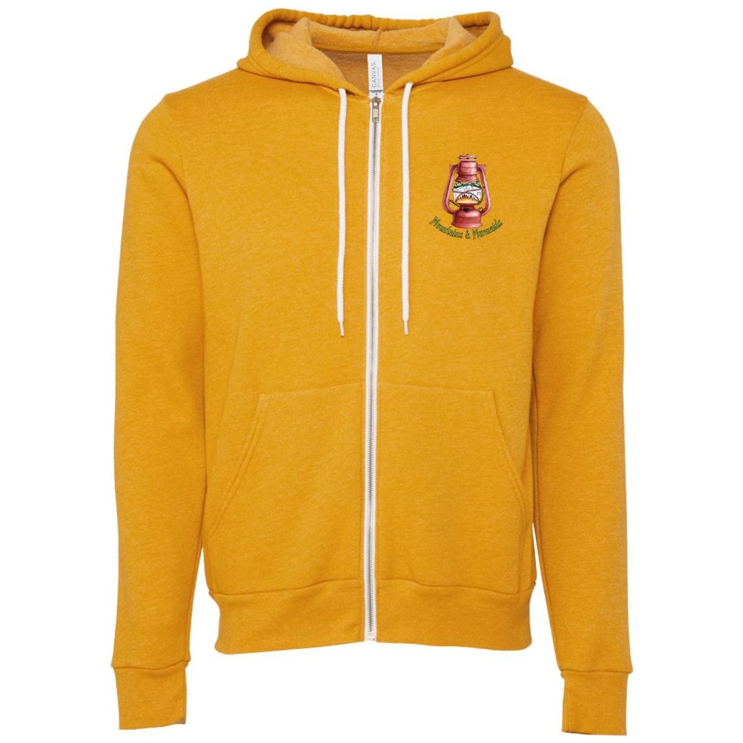 Mountains & Mermaids Wander Lantern Full Zip Fleece Hoodie