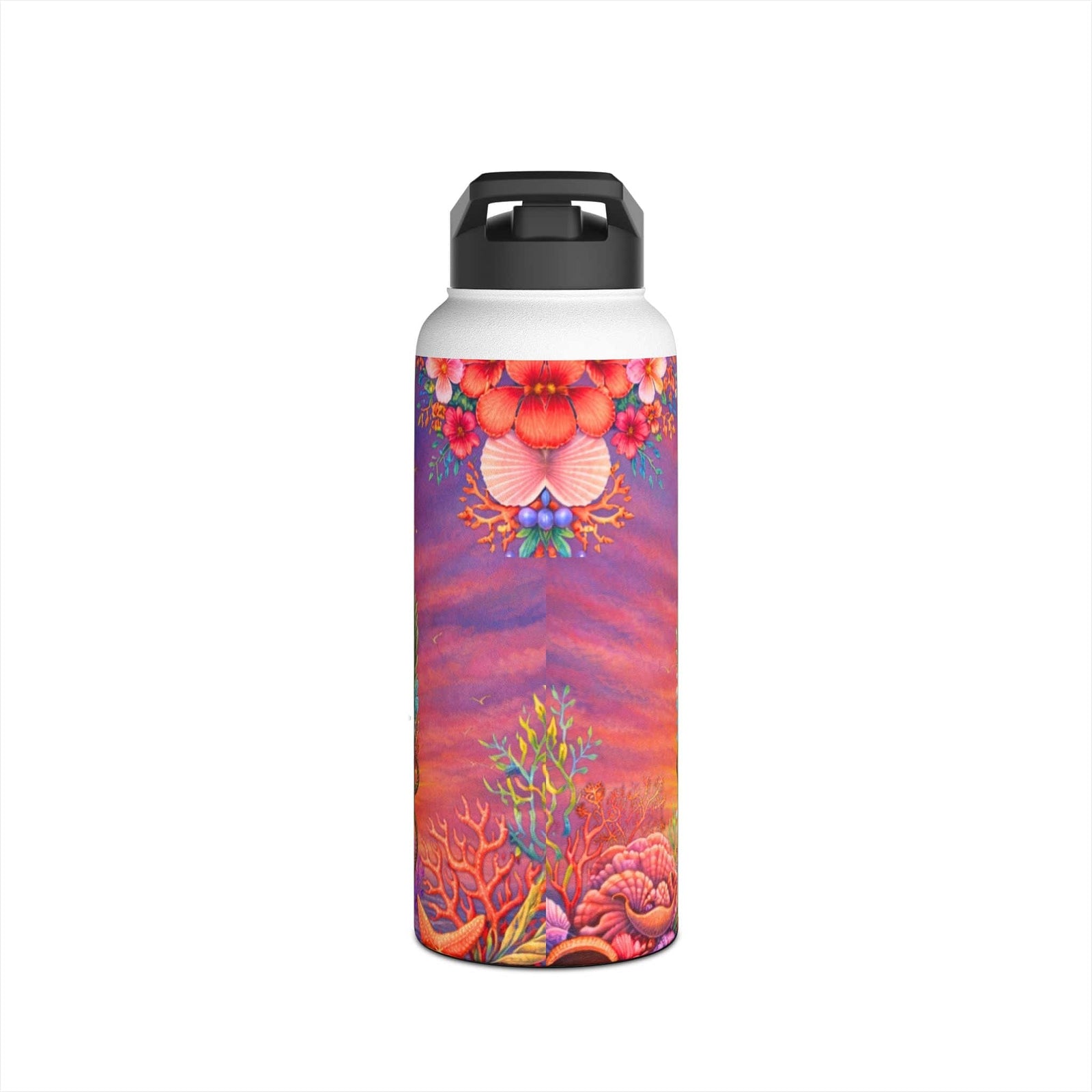 Printify Blame It on My Gypsea Soul 32oz Stainless Steel Water Bottle 32oz / White 17899690940951238162