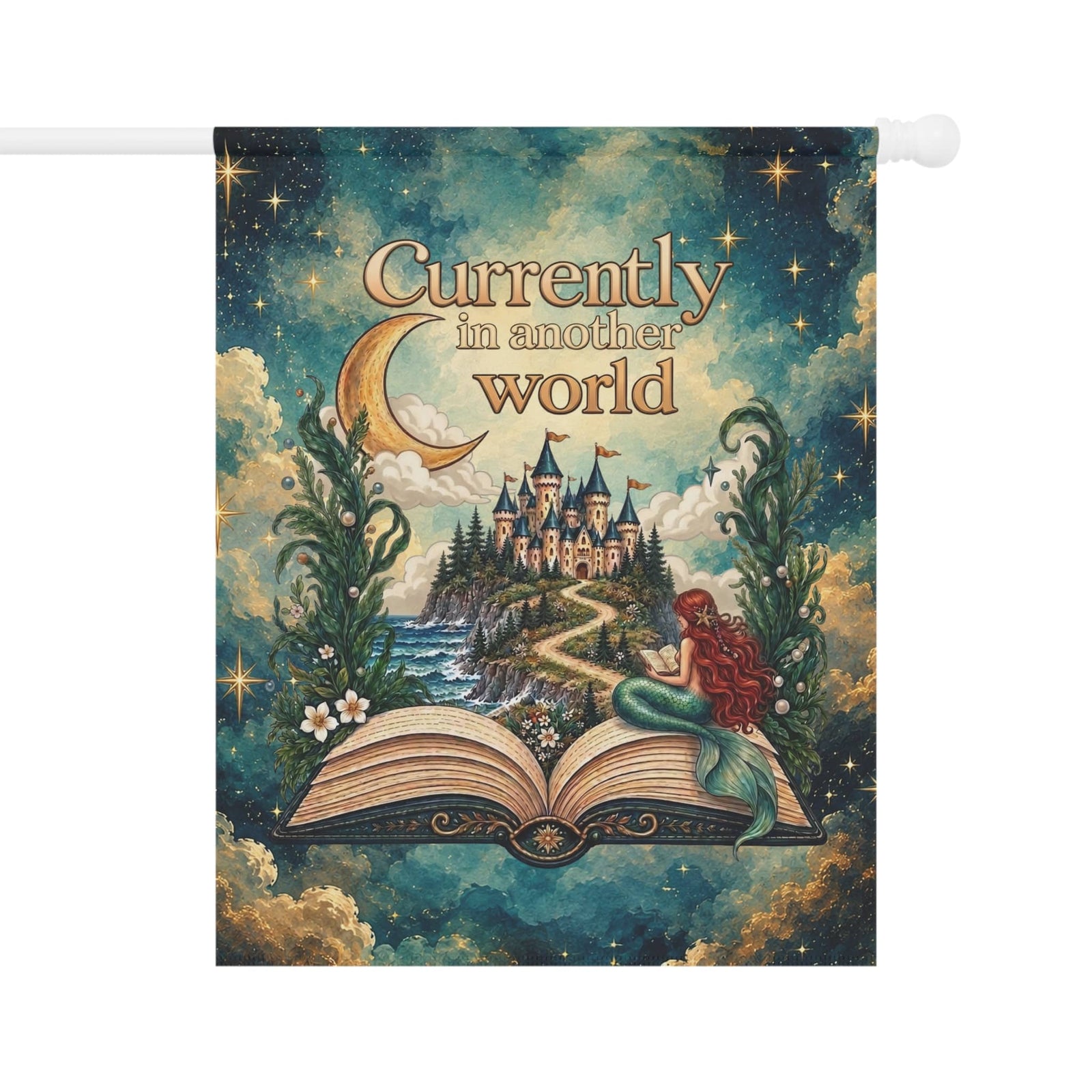 Printify In Another World Decorative House 24.5'' × 32'' 11401421371172230689