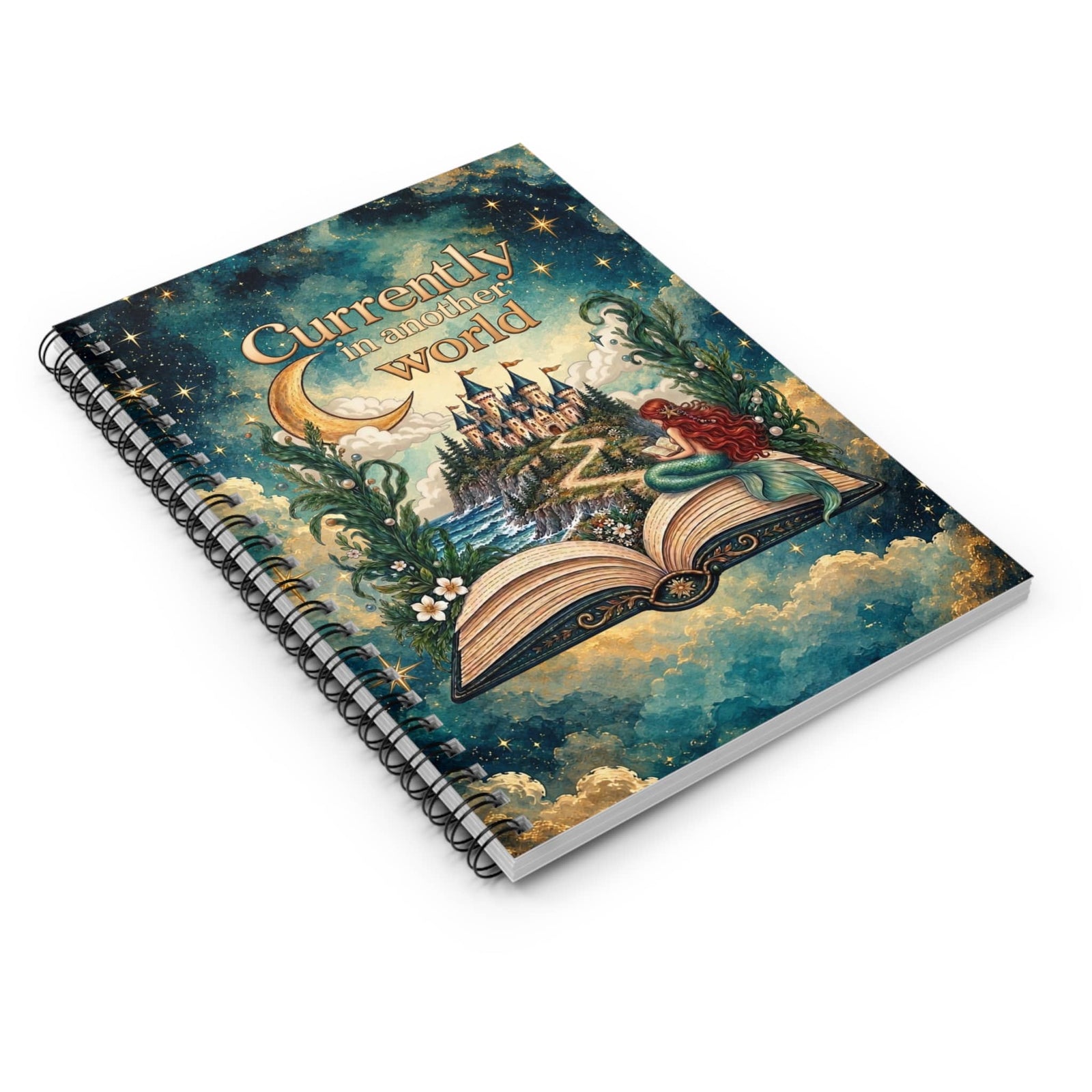 Printify In Another World Spiral Notebook One Size 15440614015210554890