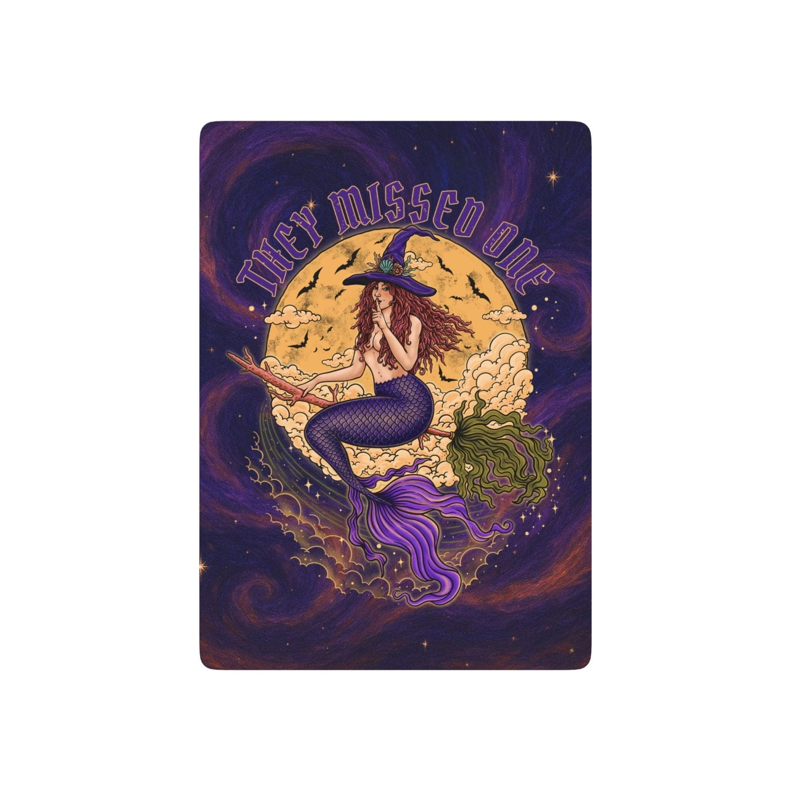Printify Salem Siren Playing Cards 2.5" x 3.5" 12725603353456761785