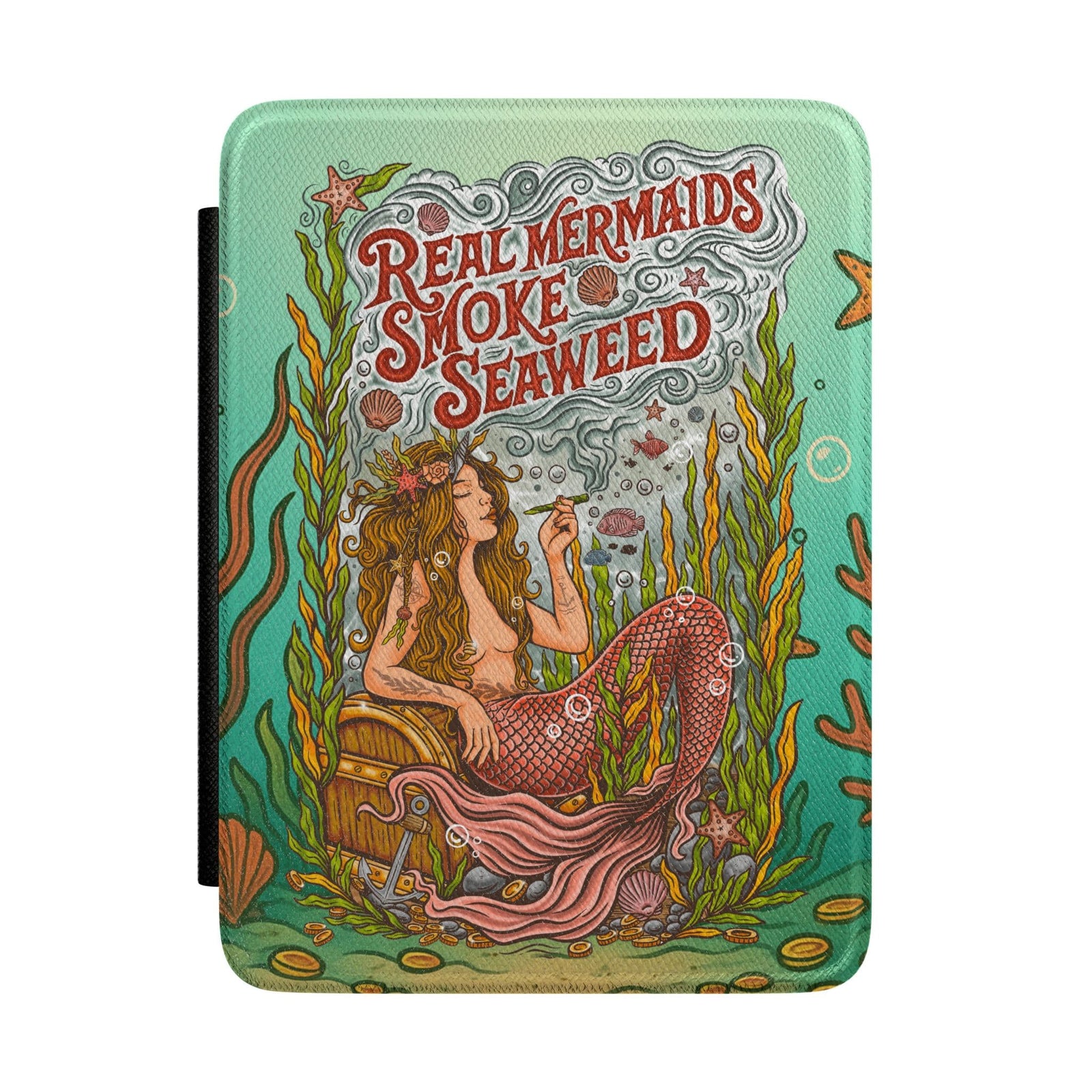 Printify Seaweed Siren Kindle Case Colorsoft / Paperwhite (7”) 12 Gen. (2024-2025) 22522855499570104199