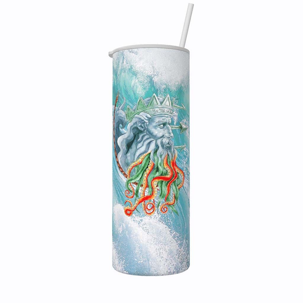 Mountains & Mermaids Poseidon Master of Storms Insulated Tumbler MM795