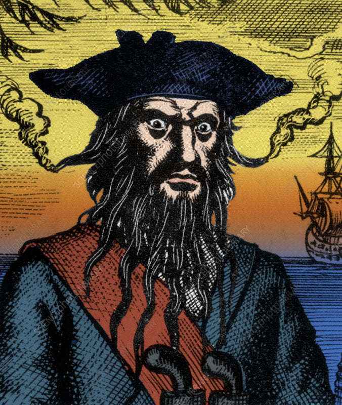 The Legend of Blackbeard: Pirate, Myth, and Master of Fear