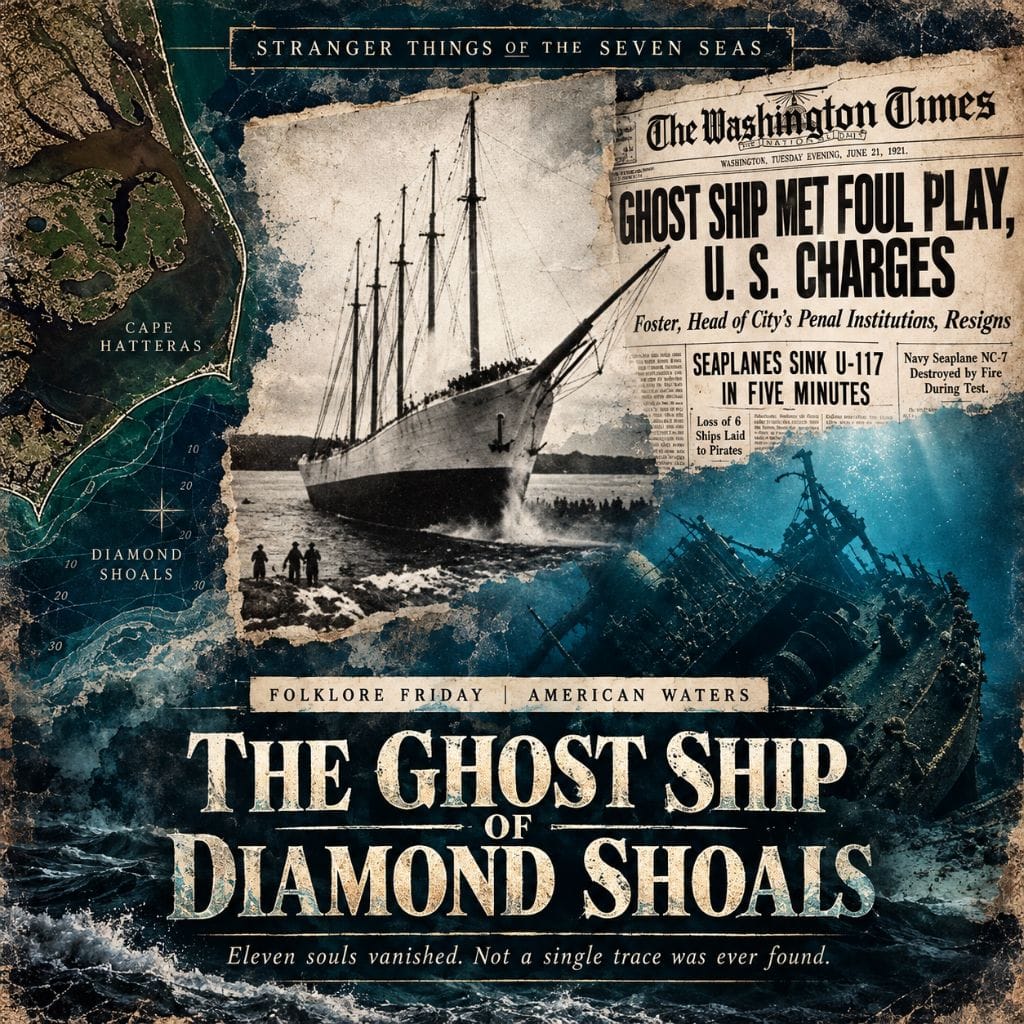 The Ghost Ship of Diamond Shoals