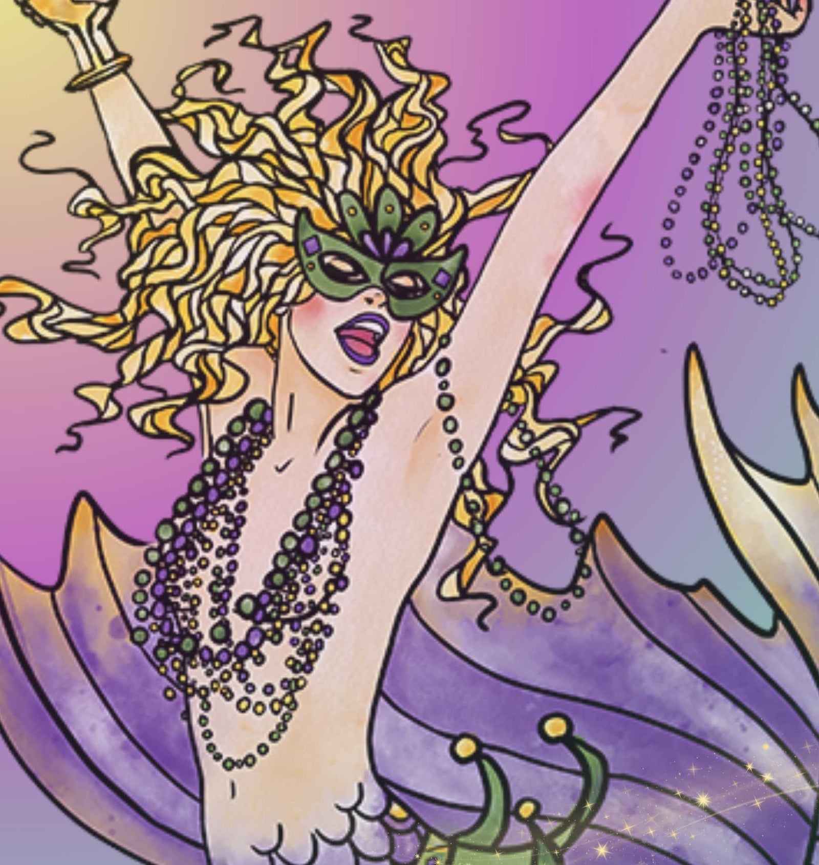 Mardi Gras Mermaid Collection