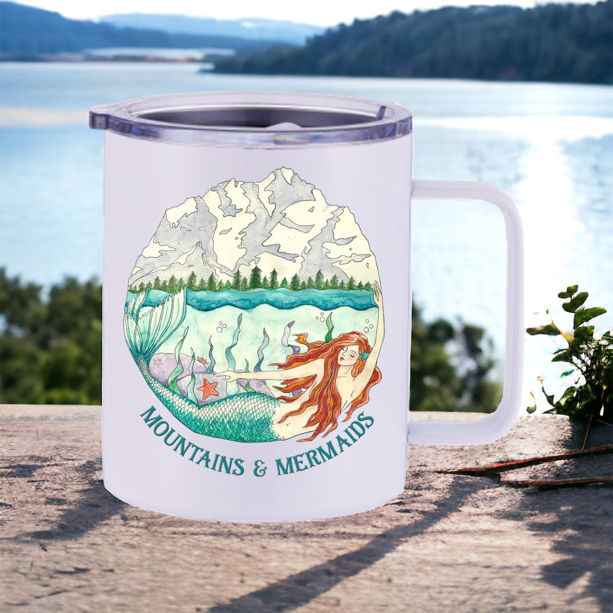 Traveling Mermaid Insulated Mug Collection