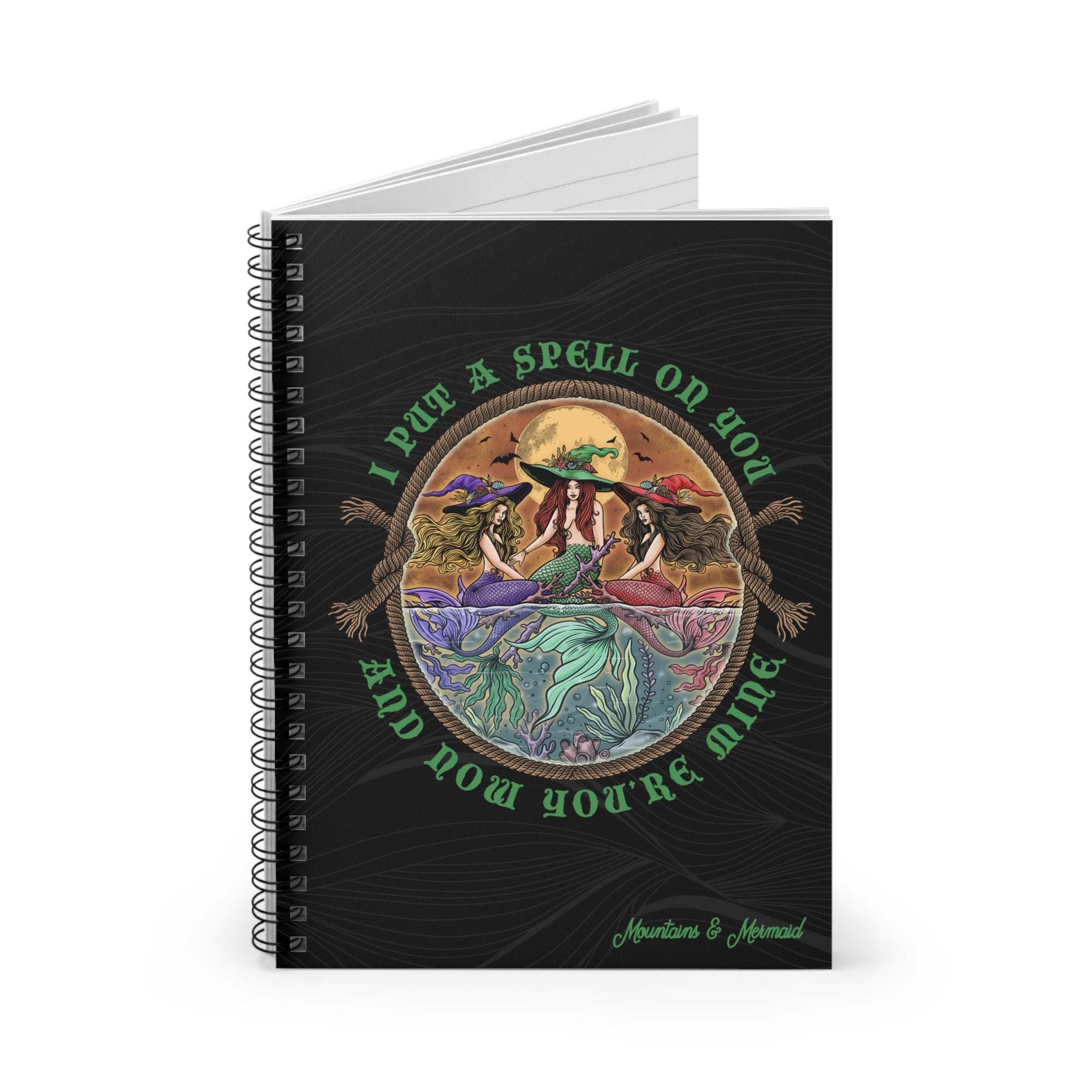 The Siren Sisters Spiral Notebook - Ruled Line