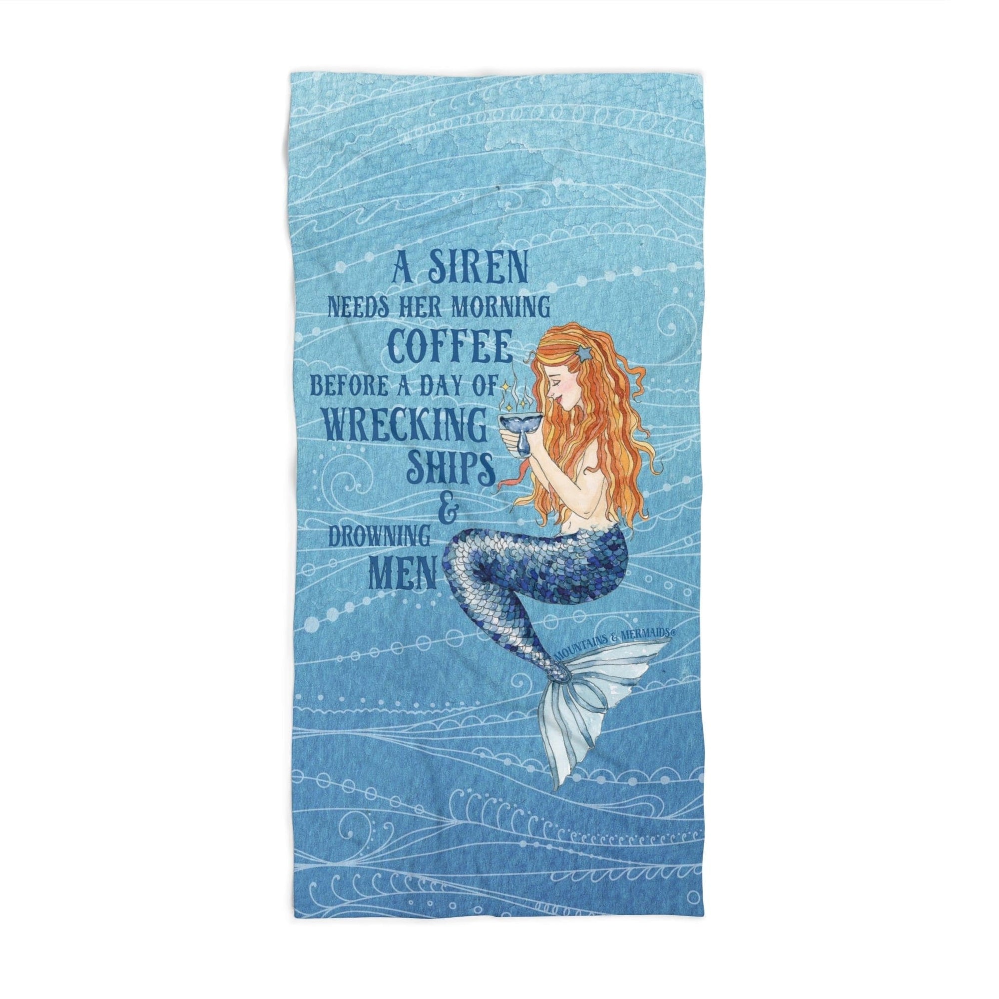 Sirens Brew Beach Towel