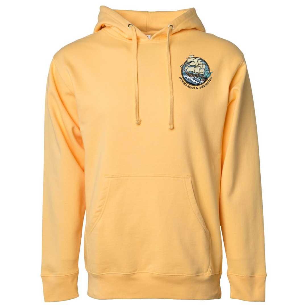 Uncharted Waters Pullover Hoodie (Peach)