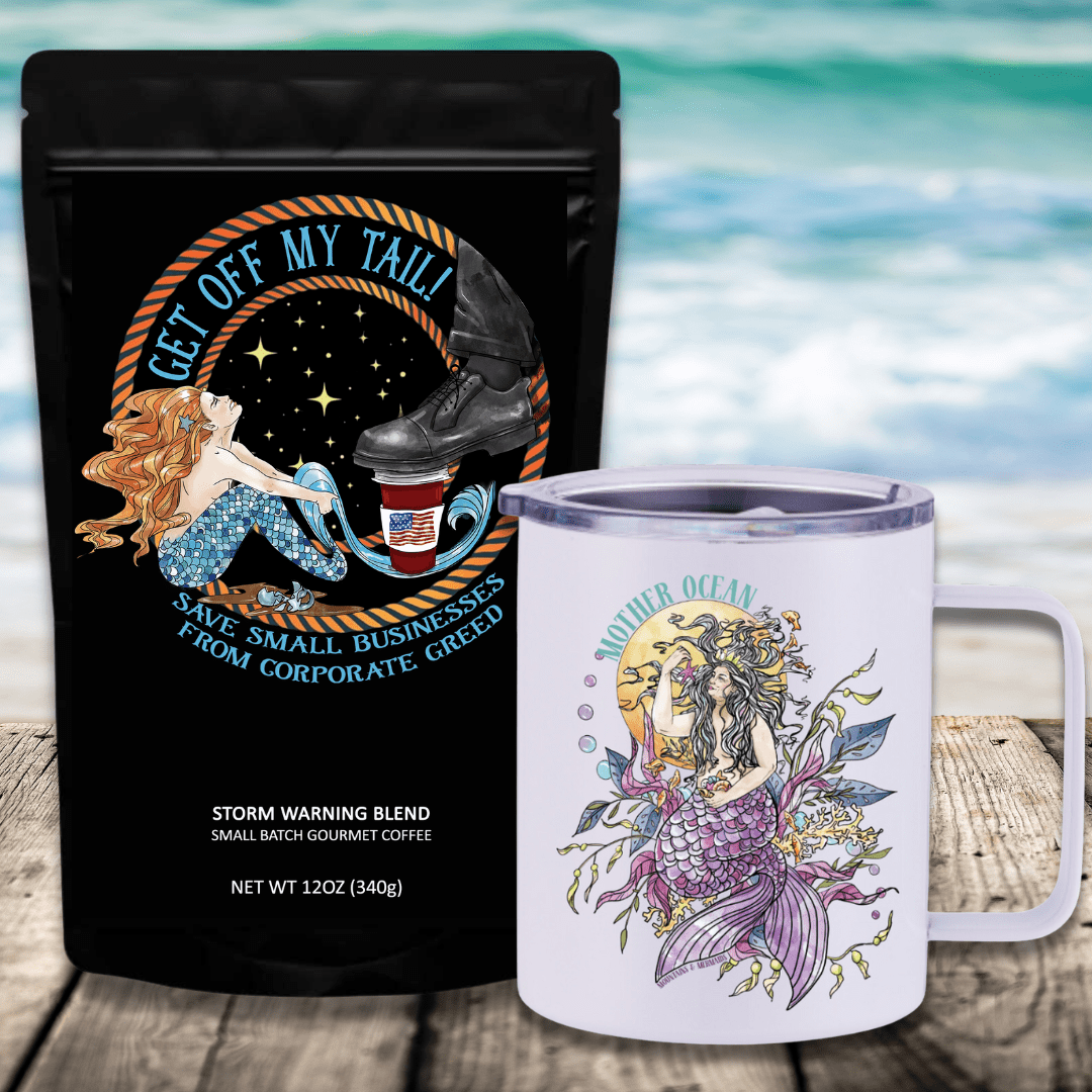 Get Off My Tail: Storm Warning Blend Travel Coffee Bundle