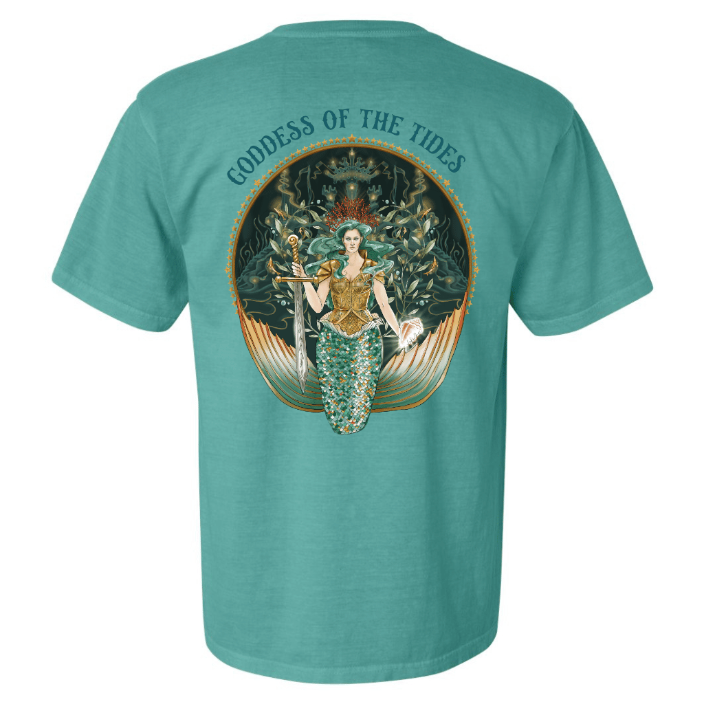 Goddess Of The Tides T-Shirt - Mountains & Mermaids