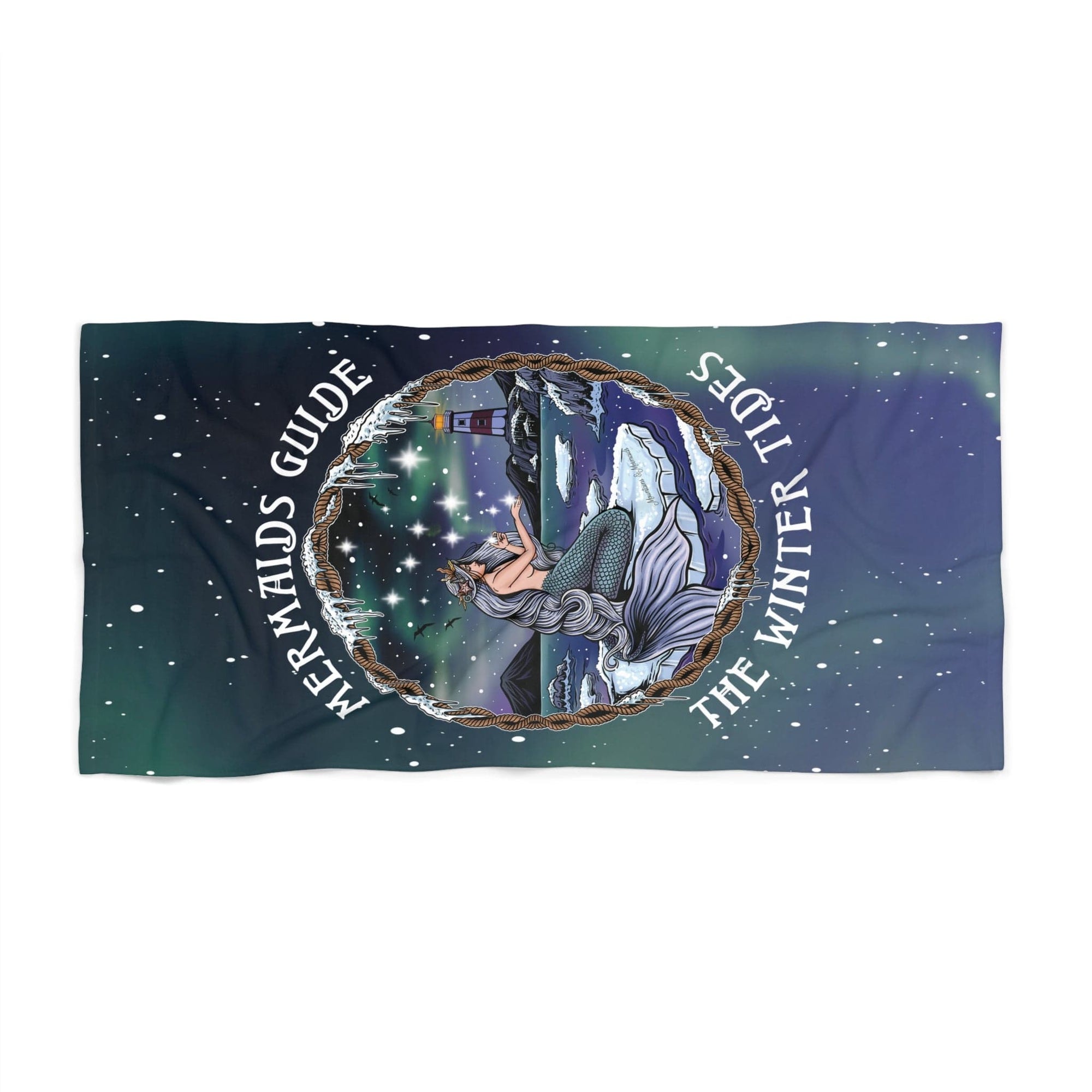 Winter Tides Beach Towel