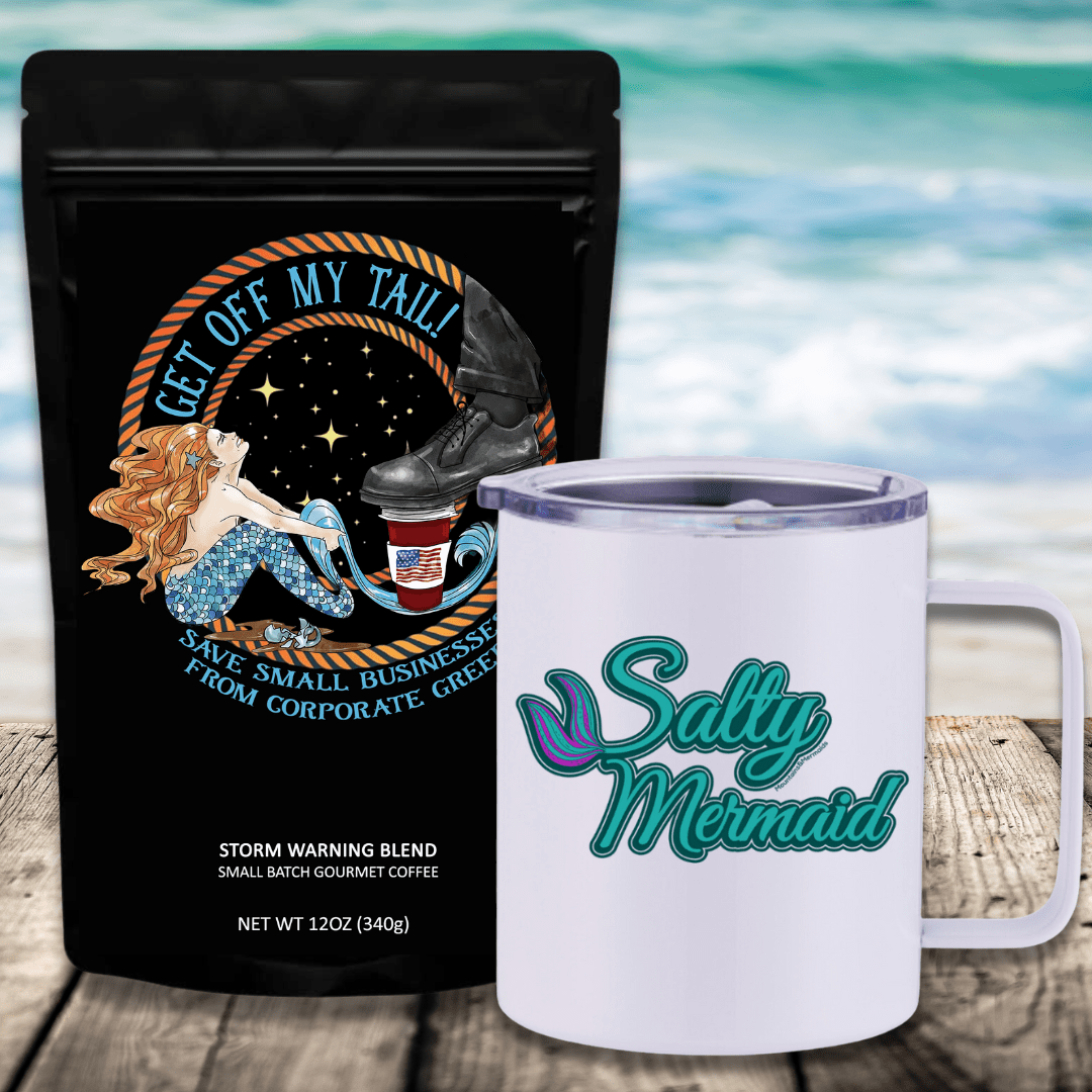 Get Off My Tail: Storm Warning Blend Travel Coffee Bundle