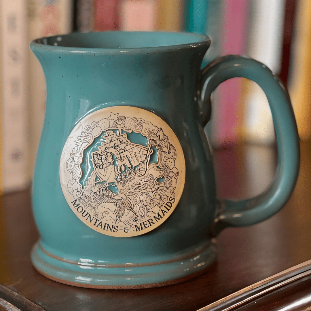 Salty Mermaid Pottery Mug