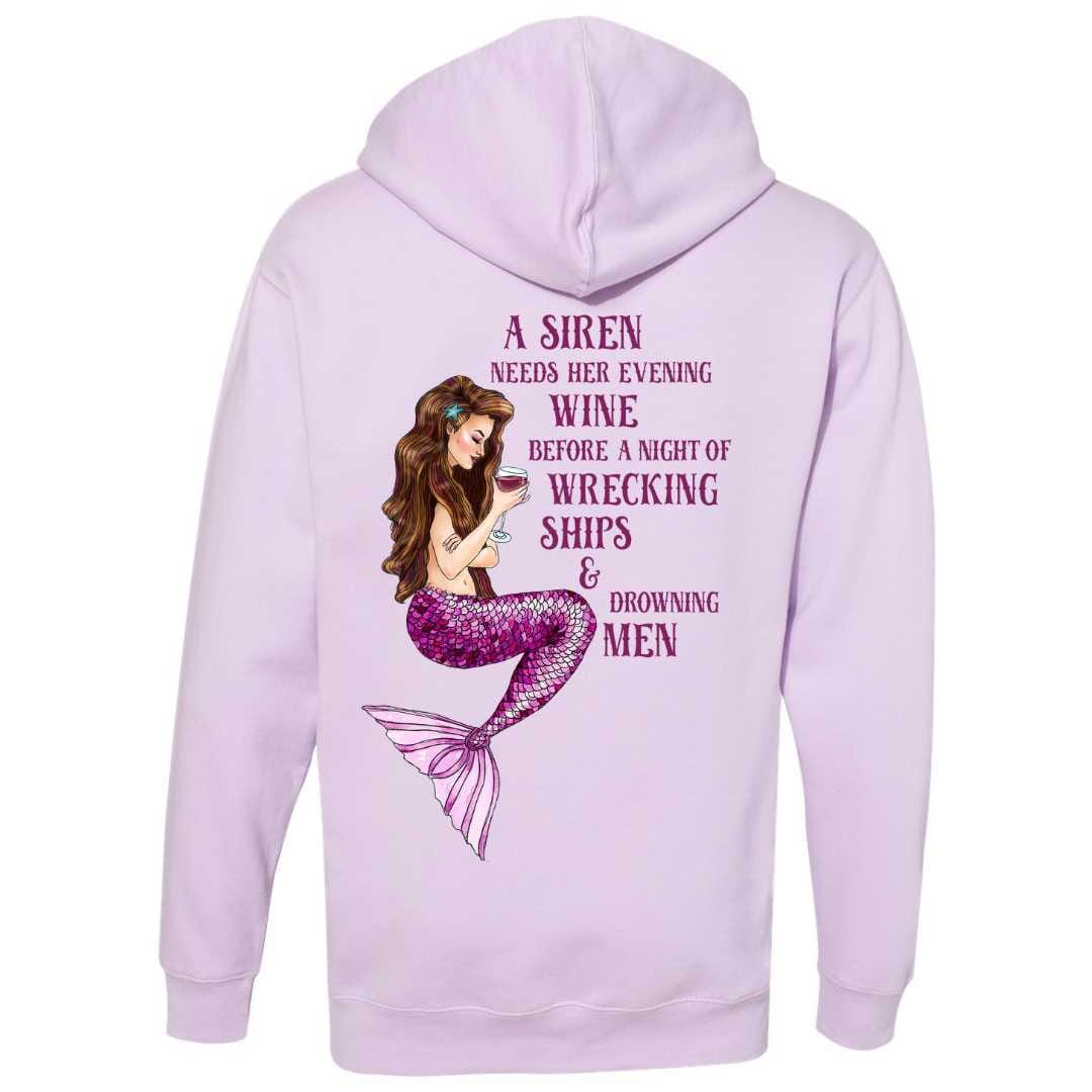 Siren's Grog Pullover Hoodie (Lavender)