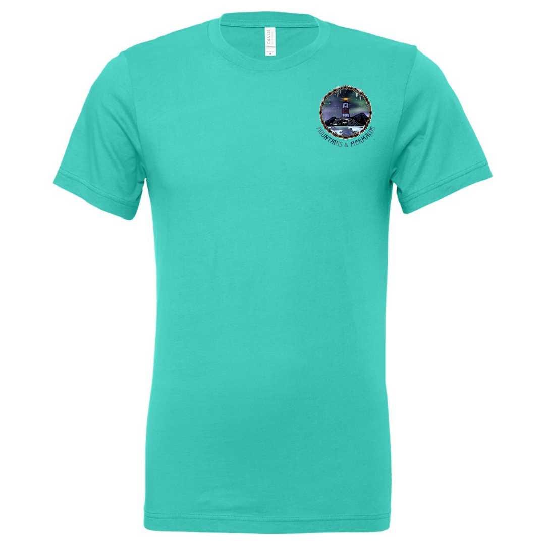 Winter Tides Short Sleeve T-Shirt (Teal)