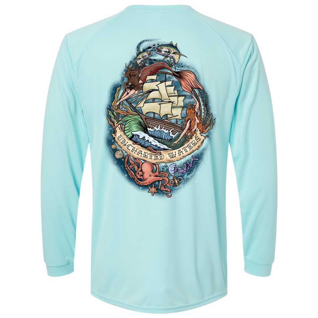 Uncharted Waters Performance Sun Shirt (Aqua)