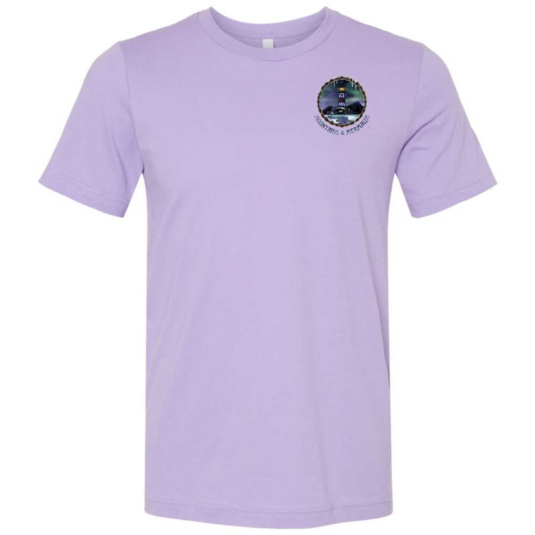 Winter Tides Short Sleeve T-Shirt (Lavender)