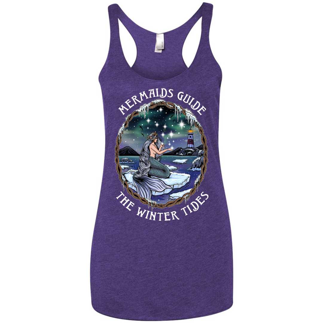 Winter Tides Racerback Tank (Purple)