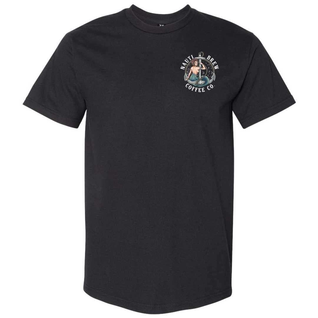 Nauti Brew Coffee Co Short Sleeve T-Shirt (Black)