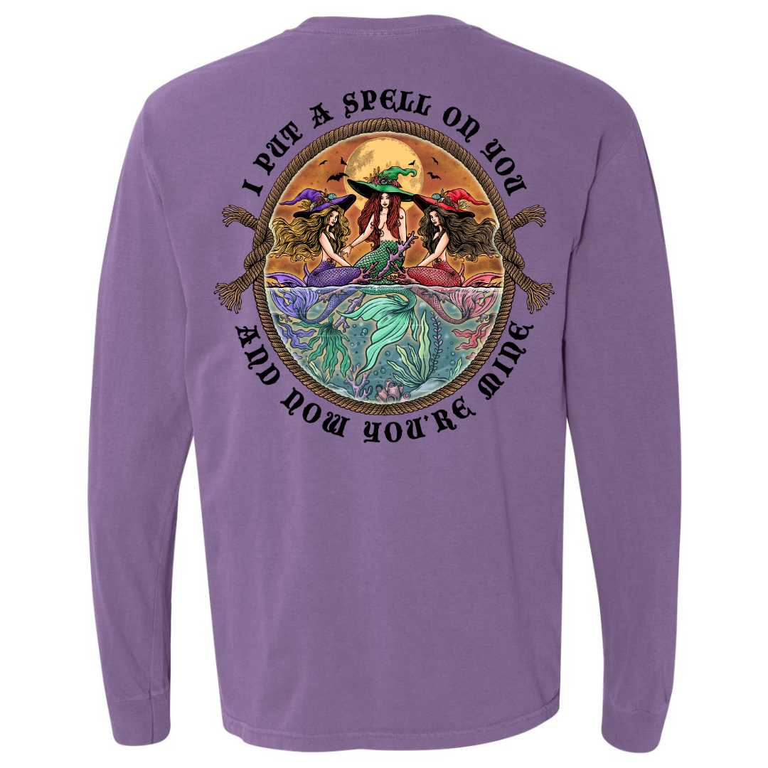 The Siren Sisters Long Sleeve T-Shirt (Violet)