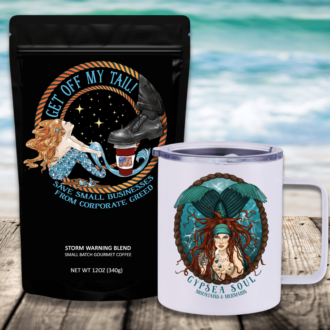 Get Off My Tail: Storm Warning Blend Travel Coffee Bundle