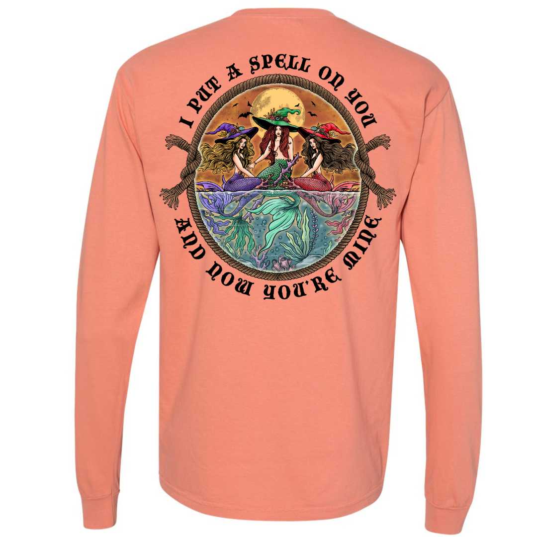 The Siren Sisters Long Sleeve T-Shirt (Terracotta)