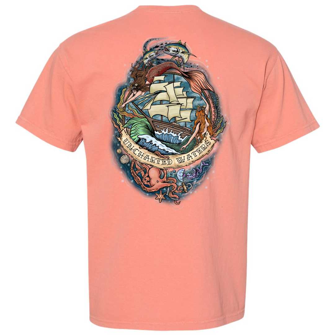 Uncharted Waters Short Sleeve T-Shirt (Sunset)