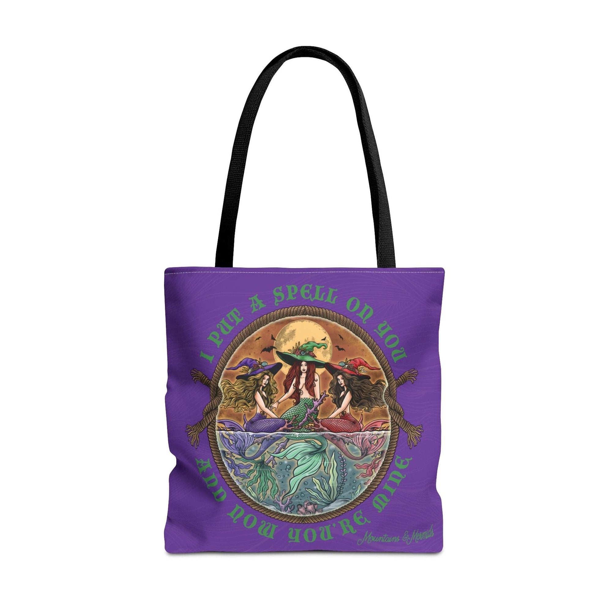 The Siren Sisters Purple Tote Bag