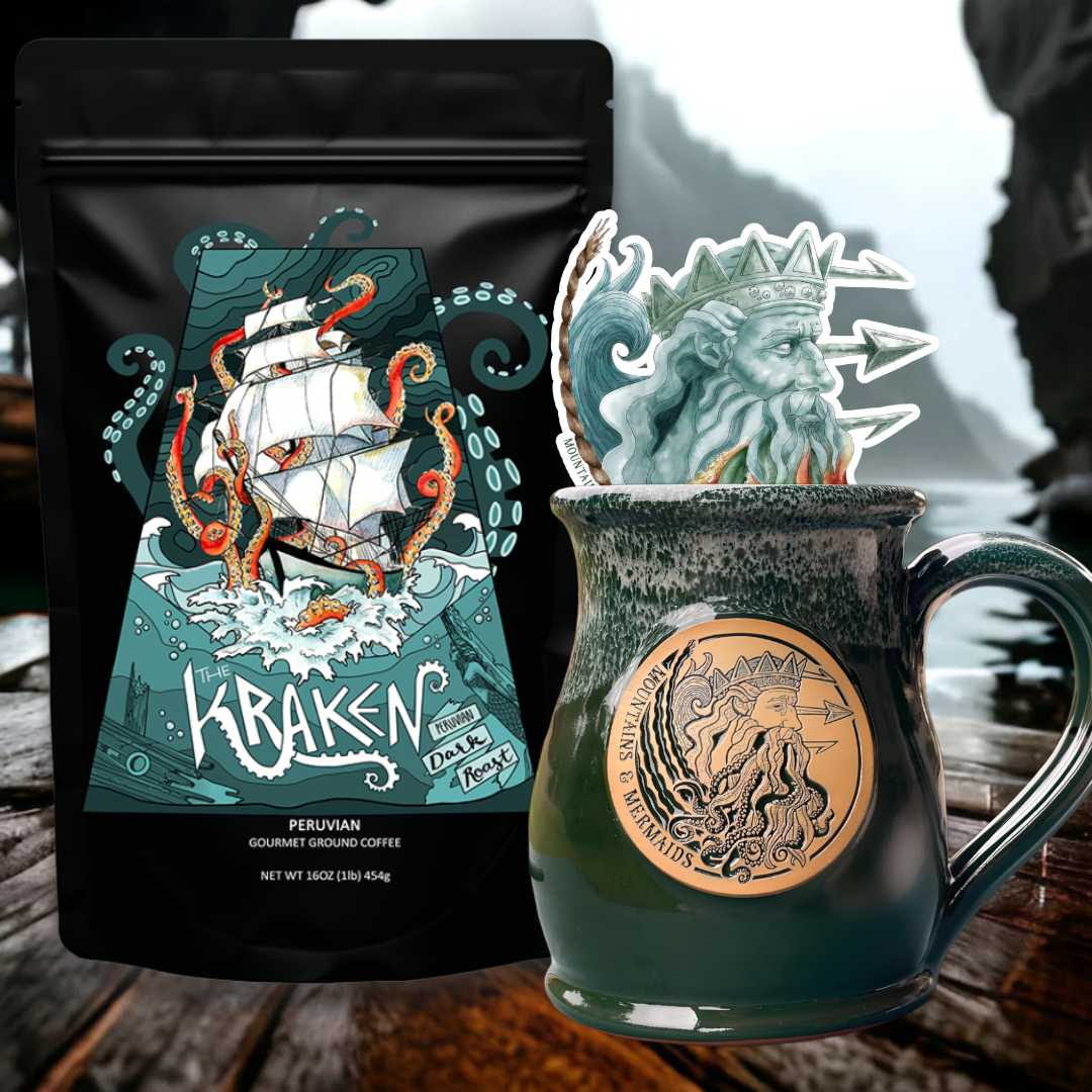 The Kraken Organic Dark Roast Coffee Bundle