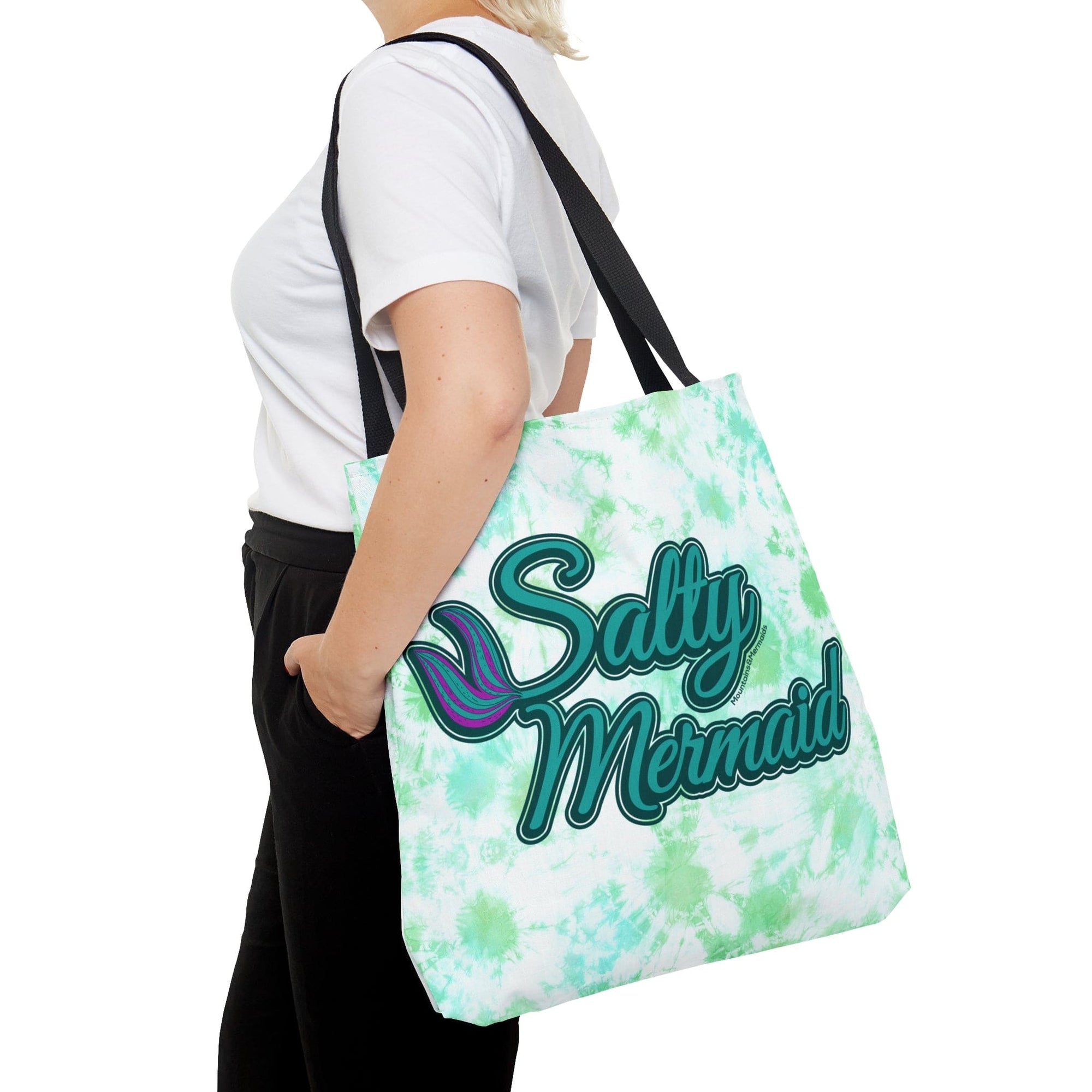 Salty Mermaid Tote Bag - Mountains & Mermaids