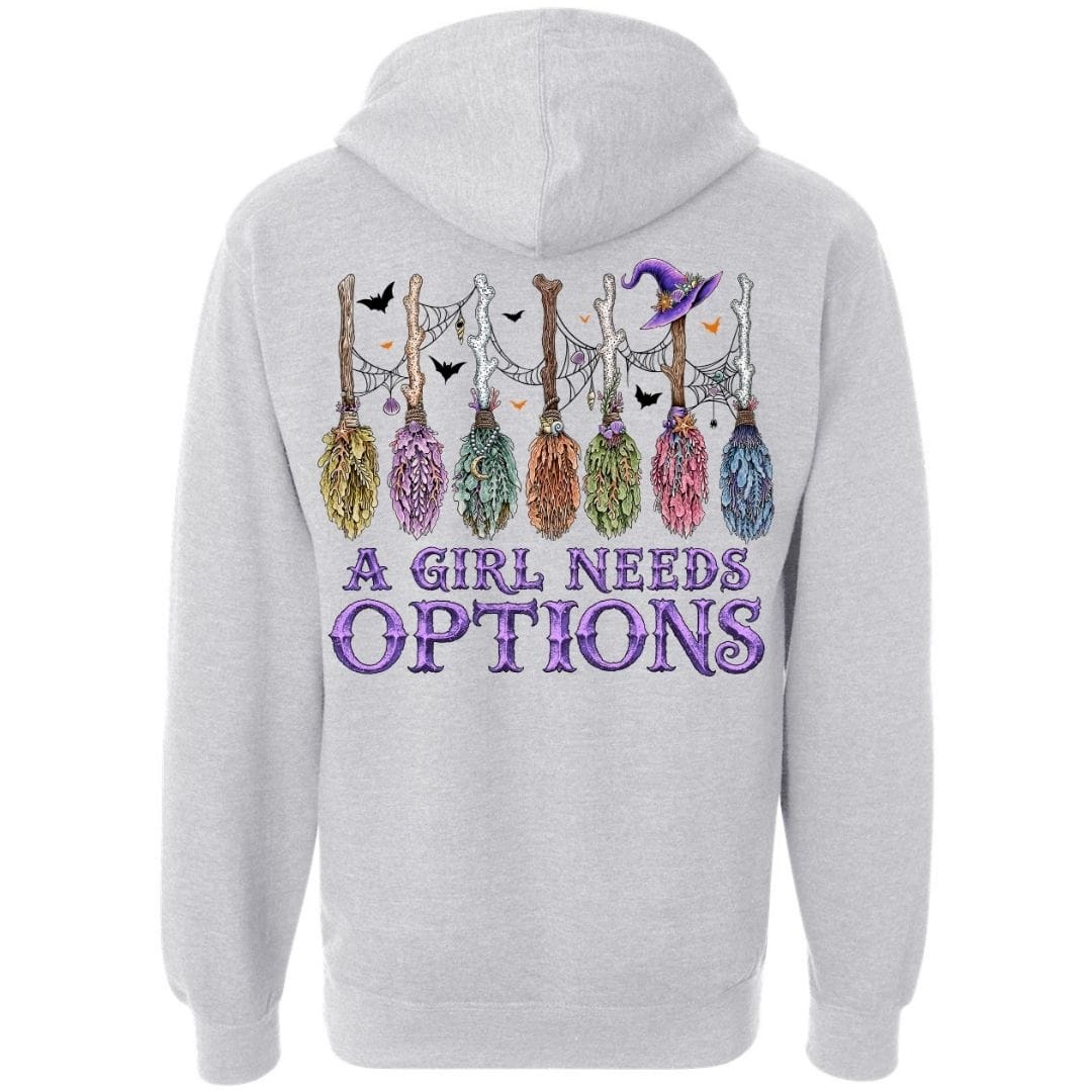 A Girl Needs Options Pullover Hoodie
