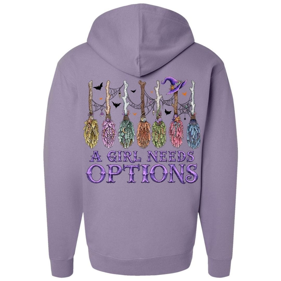 A Girl Needs Options Pullover Hoodie