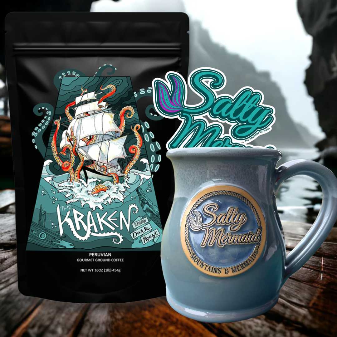 The Kraken Organic Dark Roast Coffee Bundle