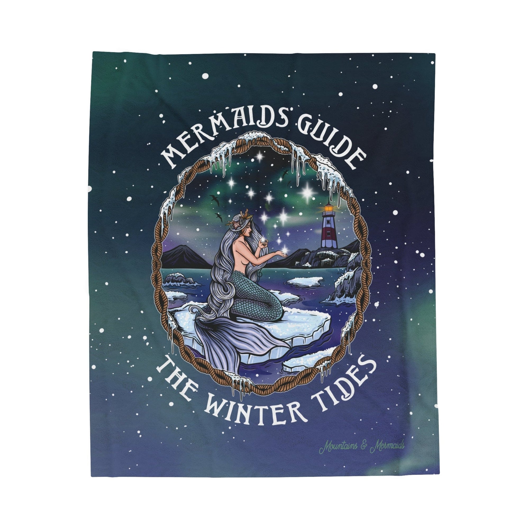 Winter Tides Plush Blanket