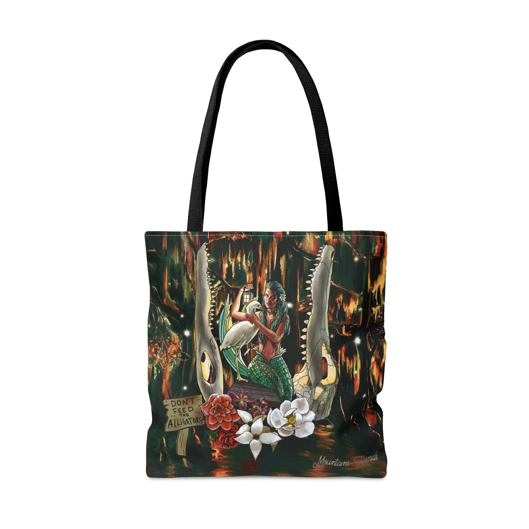 Bayou Mermaid Tote Bag - Mountains & Mermaids