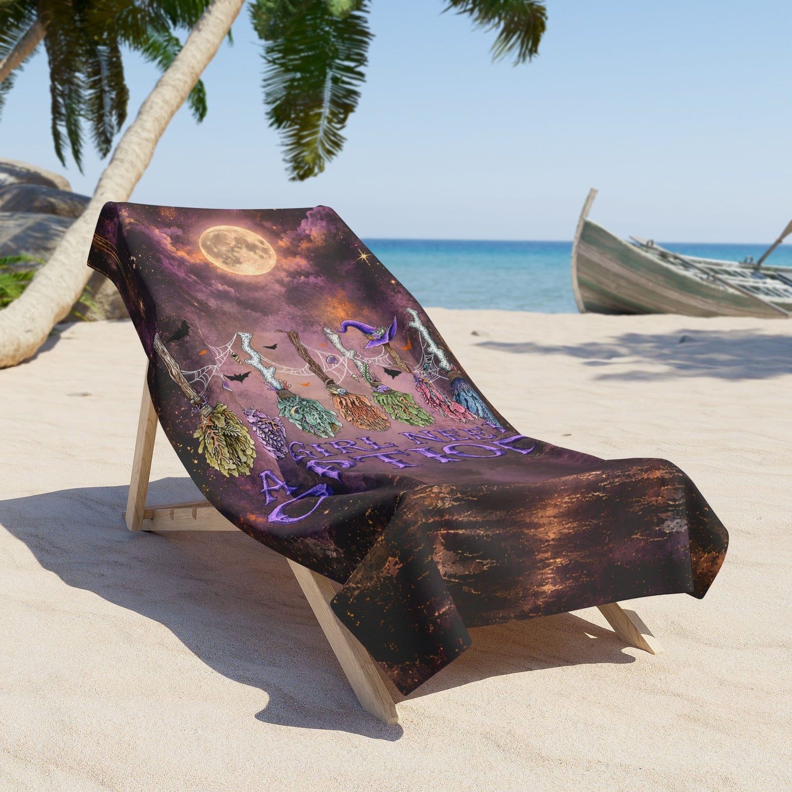 A Girl Needs Options Beach Towel