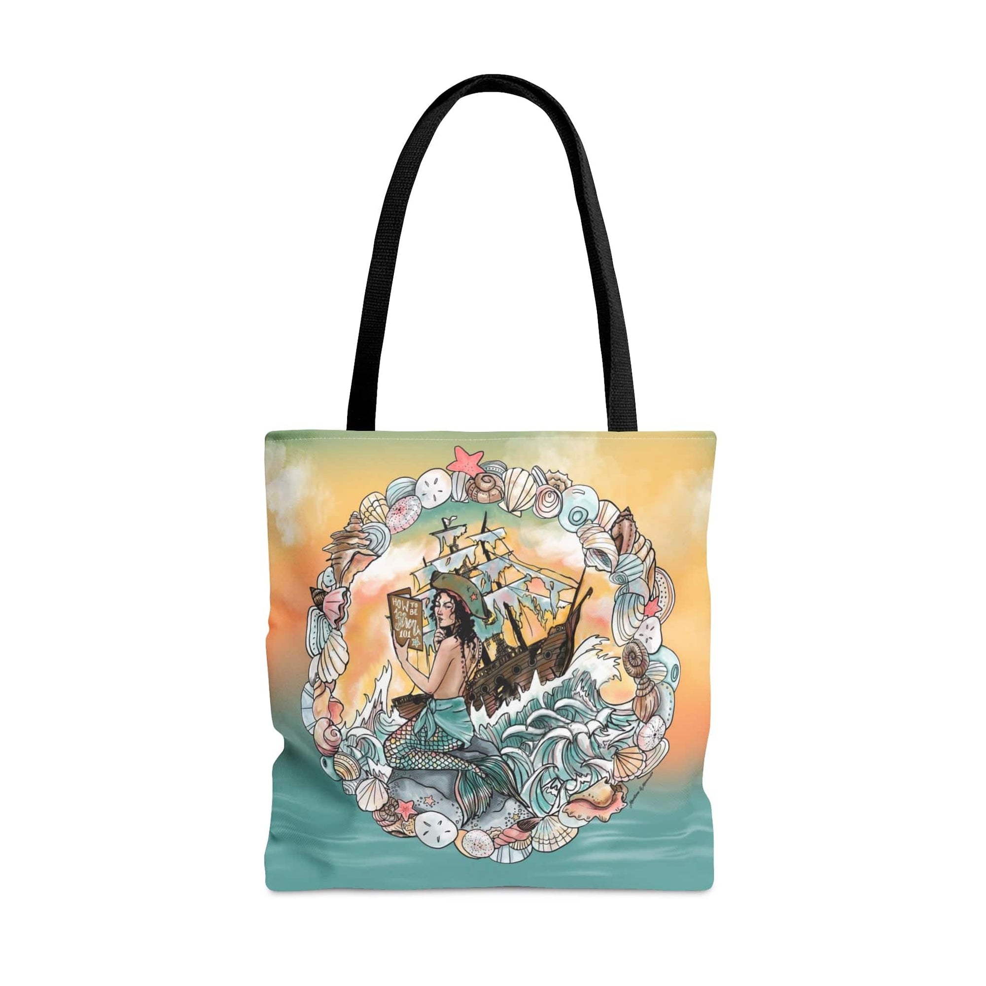 How To Be A Siren 101 Tote Bag - Mountains & Mermaids