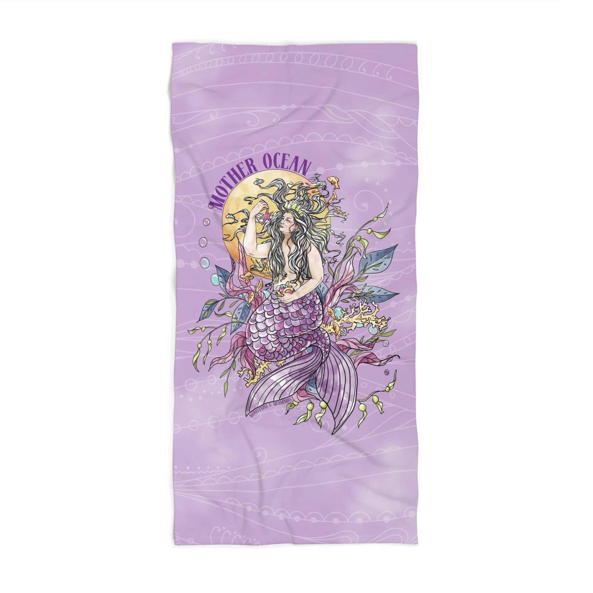 Mother Ocean Beach Towel