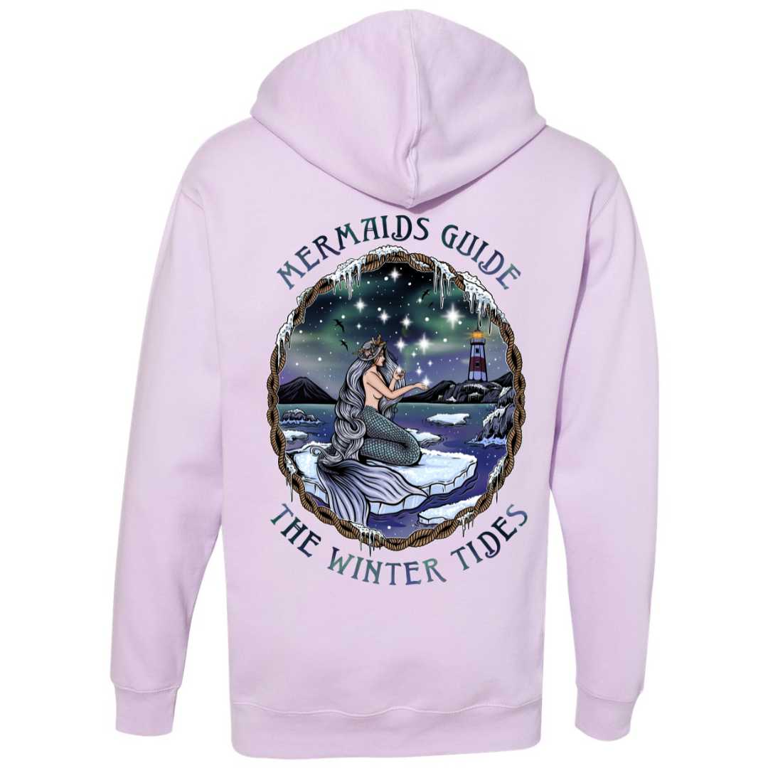 Winter Tides Pullover Hoodie (Lavender)