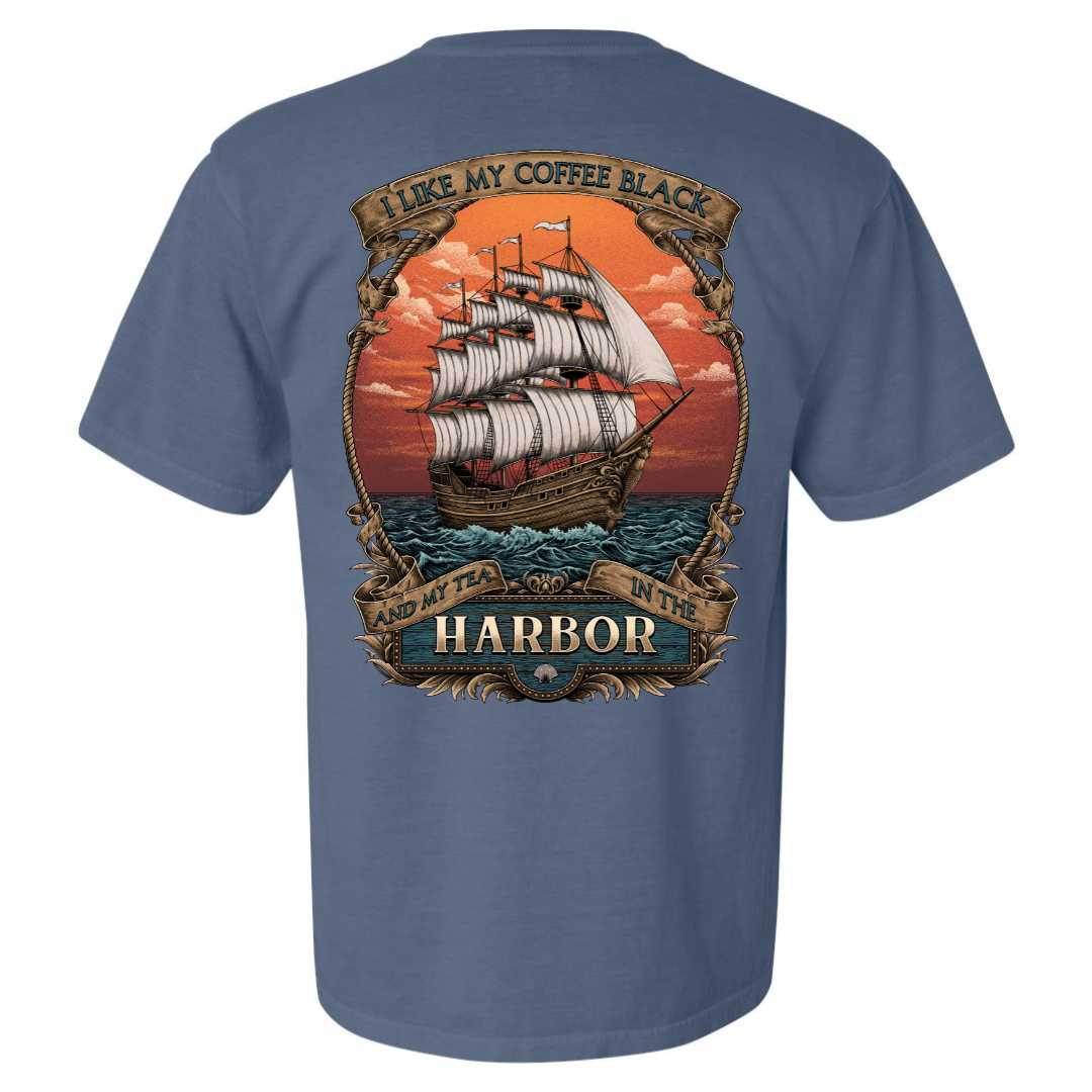 Black Harbor T-Shirt (Blue Jean) - Mountains & Mermaids