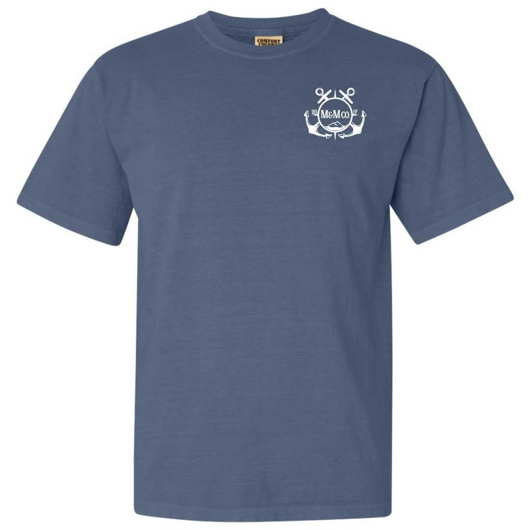 Black Harbor T-Shirt (Blue Jean) - Mountains & Mermaids