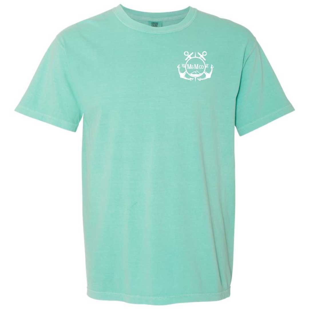 Black Harbor T-Shirt (Chalky Mint) - Mountains & Mermaids