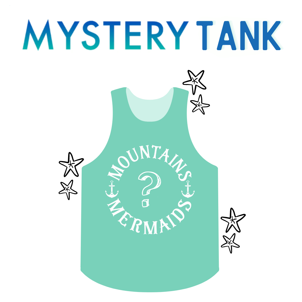 Mystery Racerback Tank - Mountains & Mermaids