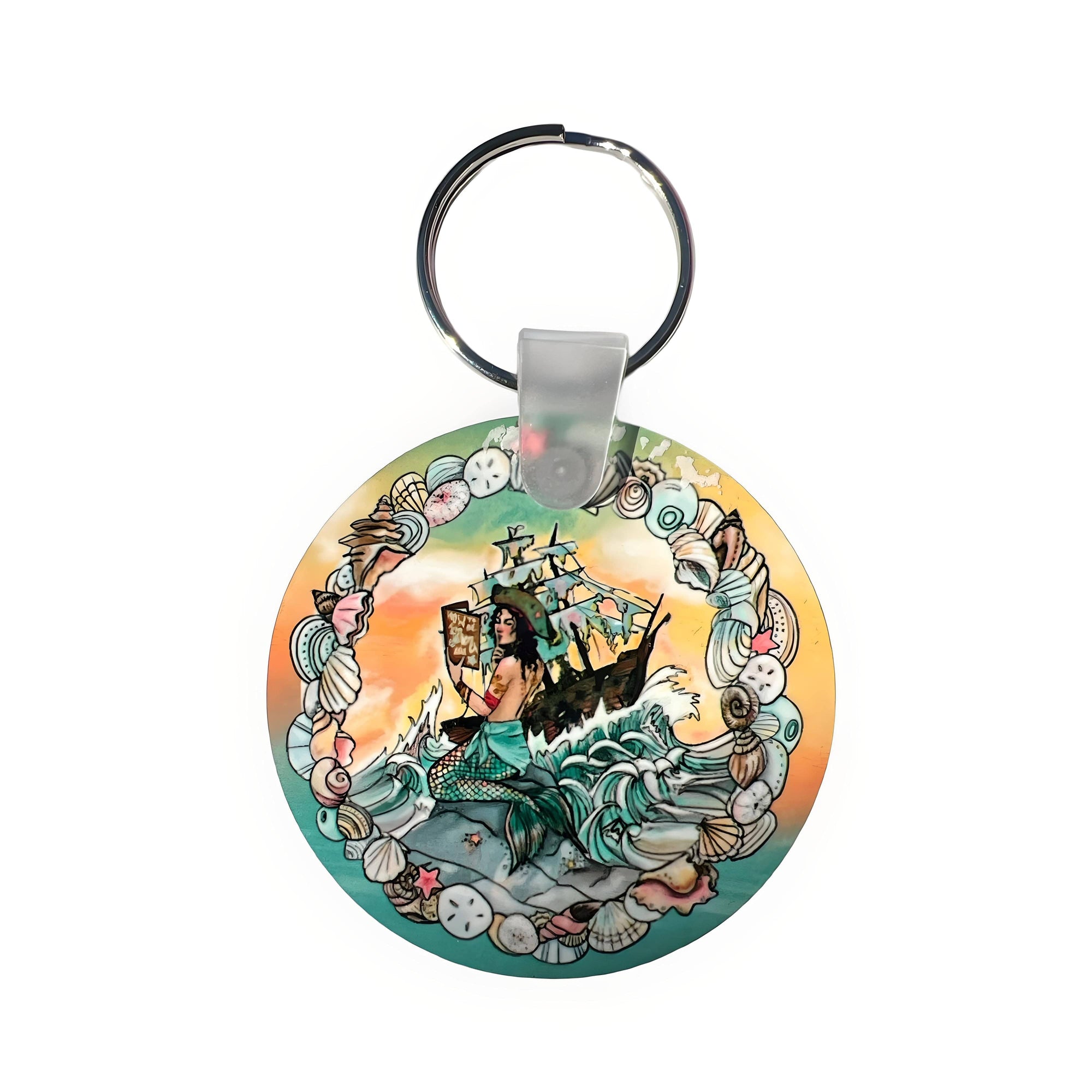 How To Be A Siren 101 Keychain - Mountains & Mermaids